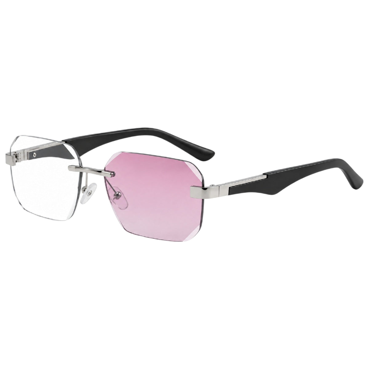 Shift Arden | Photochromic Rectangle Rimless Sunglasses