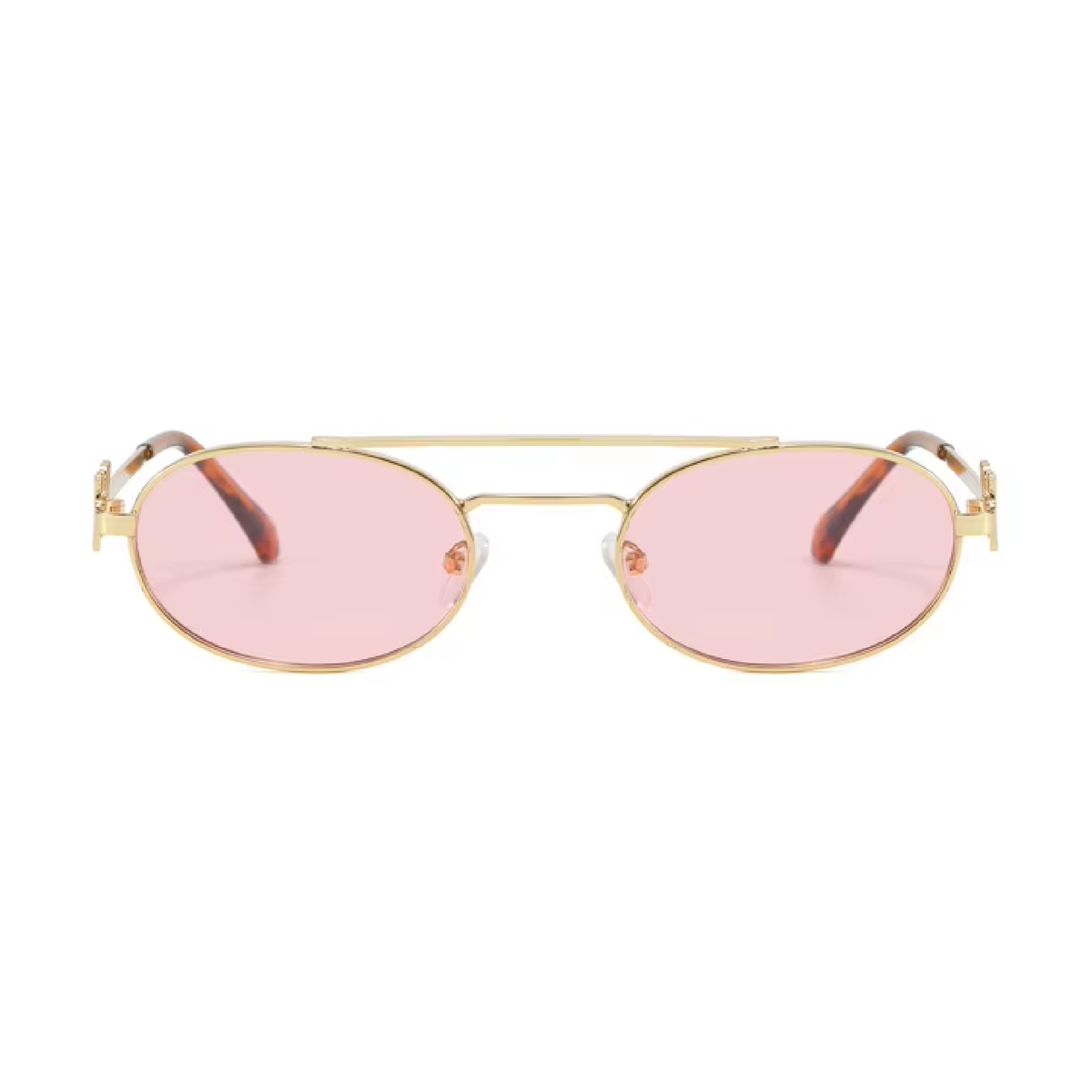 Volt | Classic Oval Metal Sunglasses