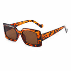 The Critic | Fashion Rectangle Acetate Sunglasses