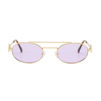 Volt | Classic Oval Metal Sunglasses