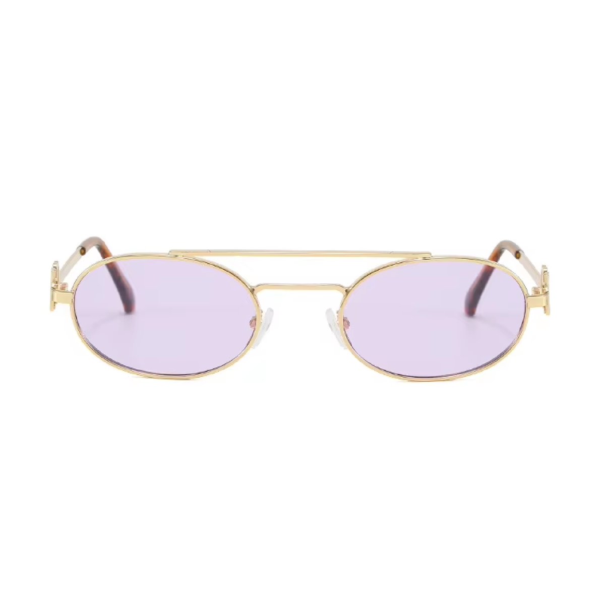Volt | Classic Oval Metal Sunglasses
