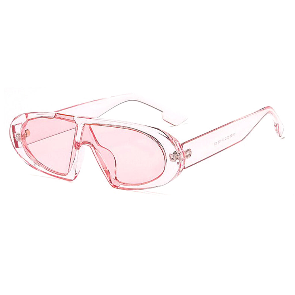 Pinnacle | Futuristic Oval Acetate Sunglasses