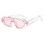 Pinnacle | Futuristic Oval Acetate Sunglasses