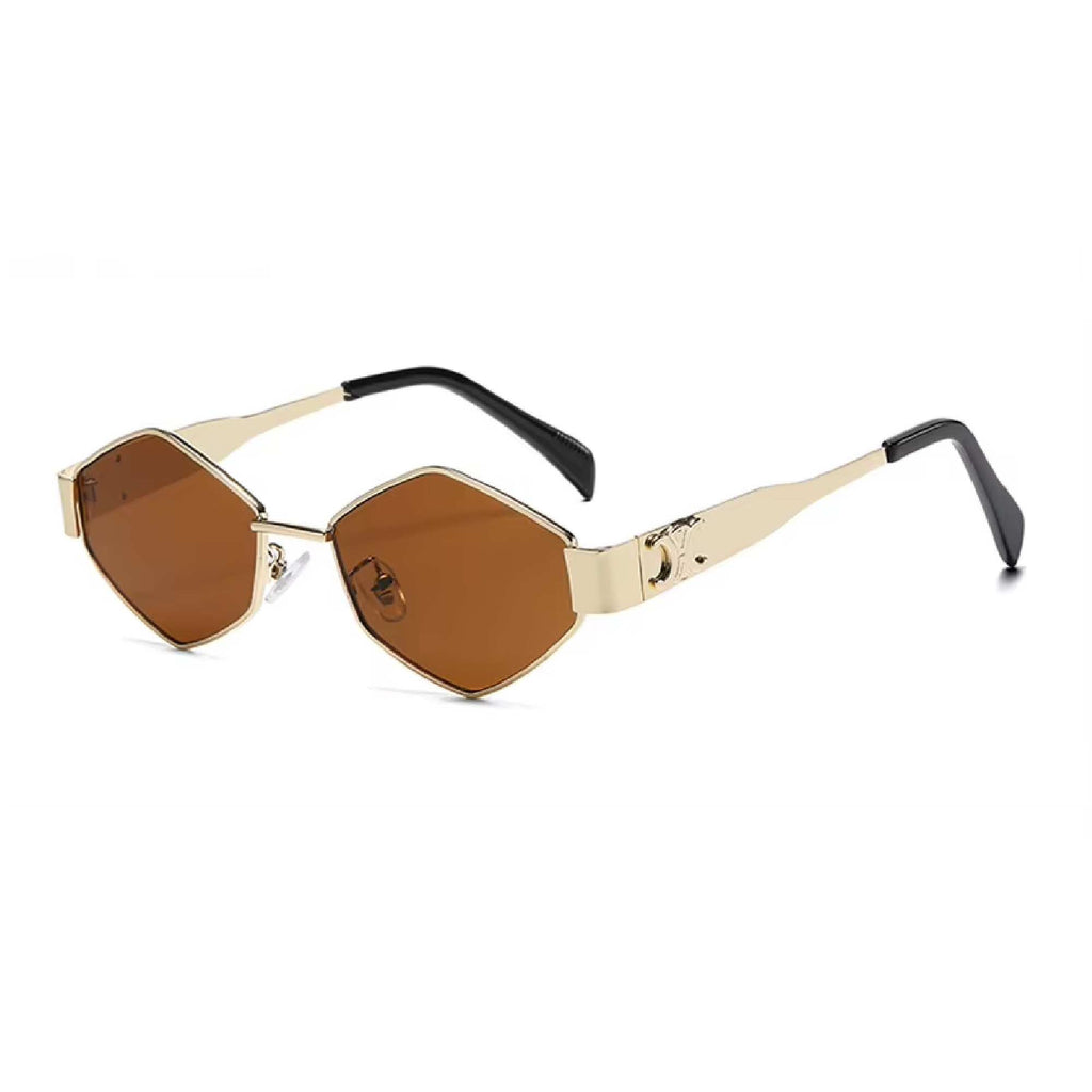 Verona | Classic Hexagonal Metal Sunglasses