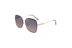 Bristol | Oversized Square Metal Sunglasses