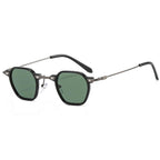 Mayfair | Retro Vintage Square Metal & Acetate Sunglasses