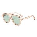 Graphite |Oversized Fashion Navigator PC Sunglasses