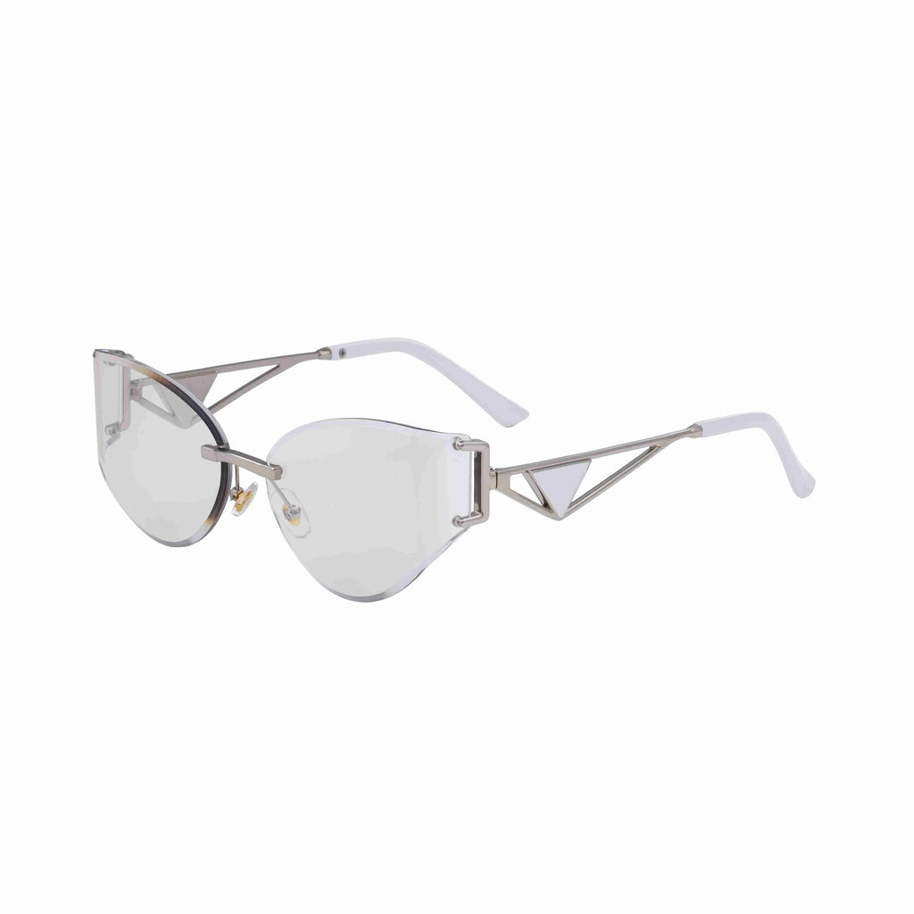 The Vanguard II | Classic Cat-Eye Metal Sunglasses