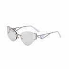 The Vanguard II | Classic Cat-Eye Metal Sunglasses
