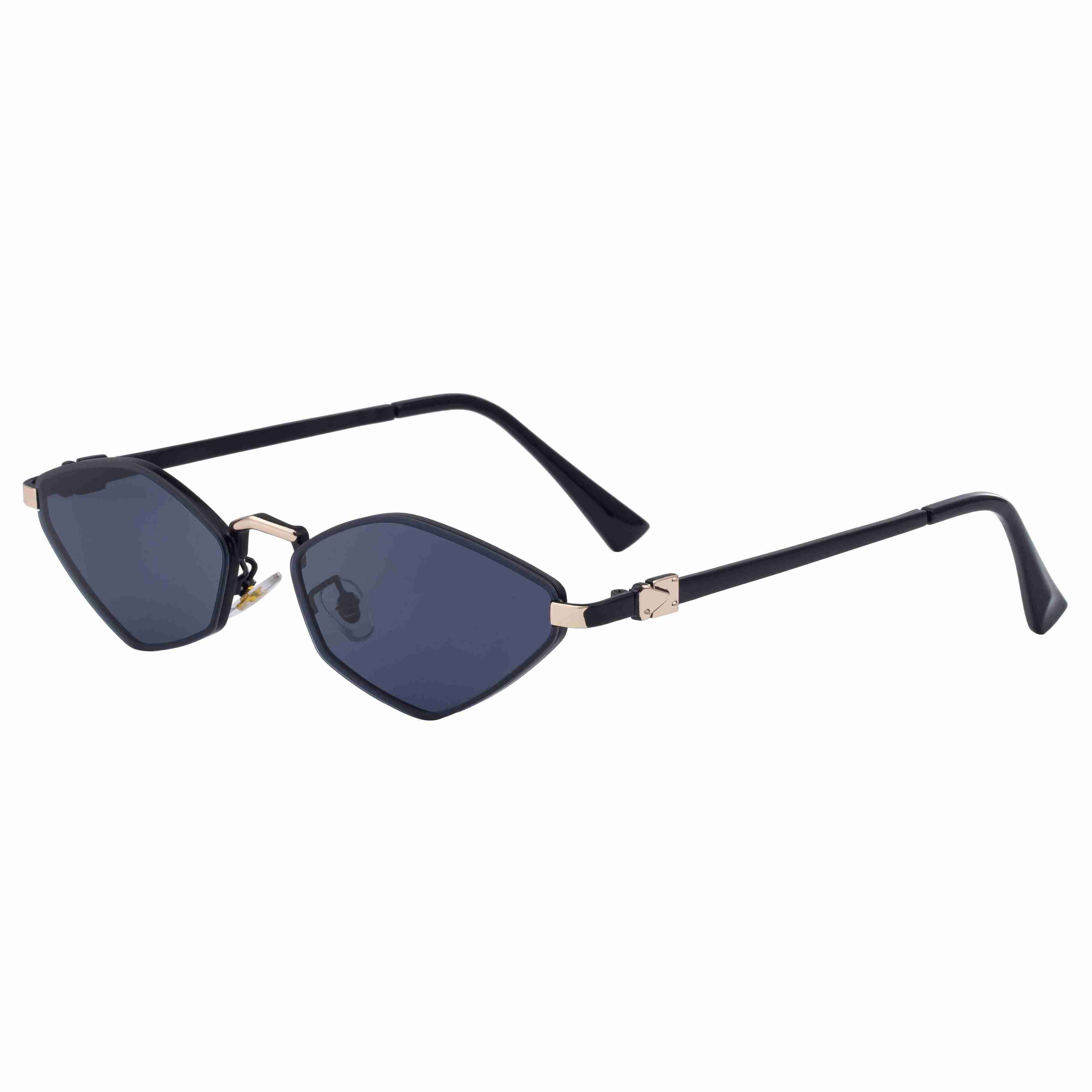 Onyx | Classic Cat-Eye Metal Sunglasses