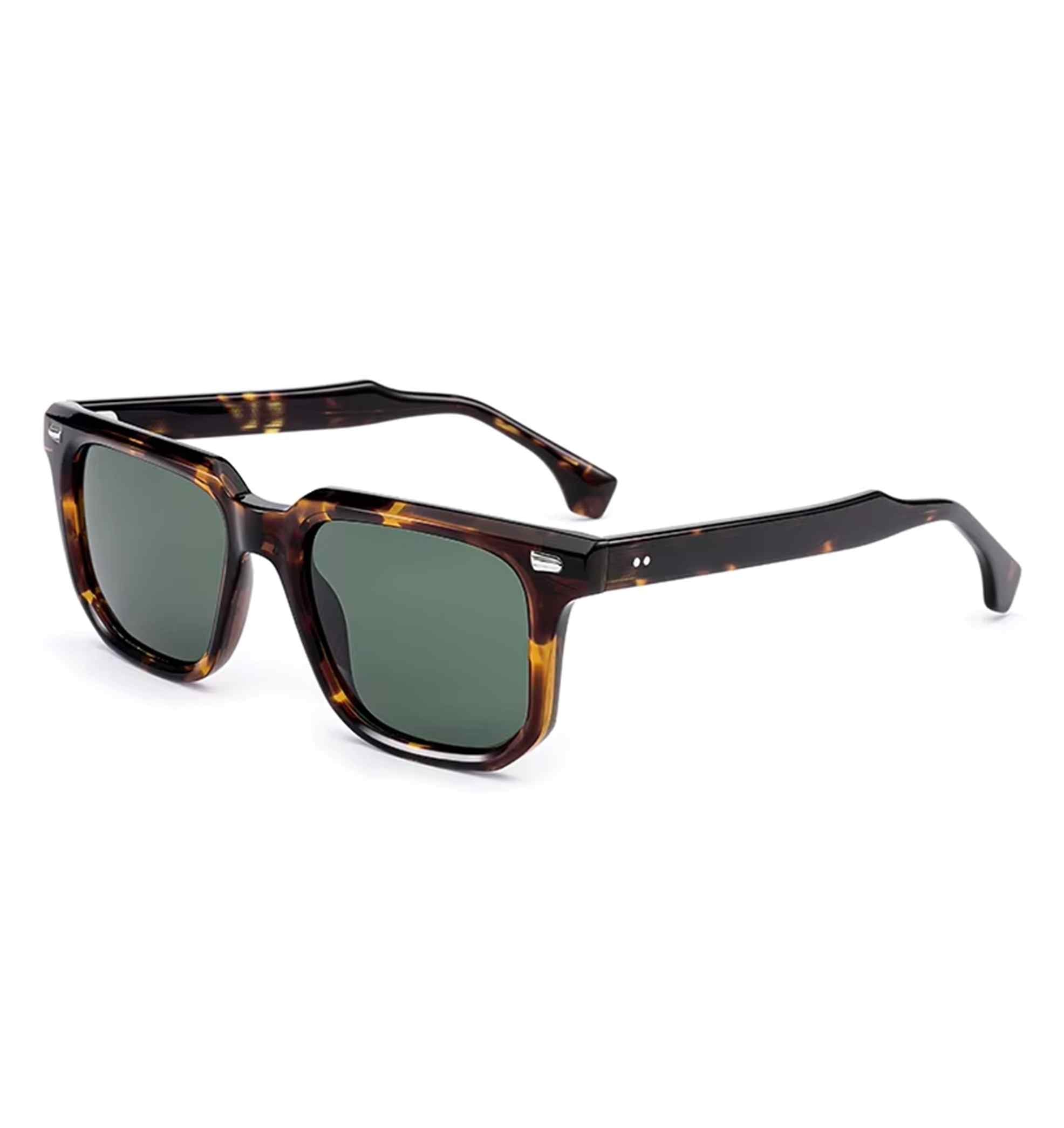The Magnate | Classic Square Acetate Sunglasses