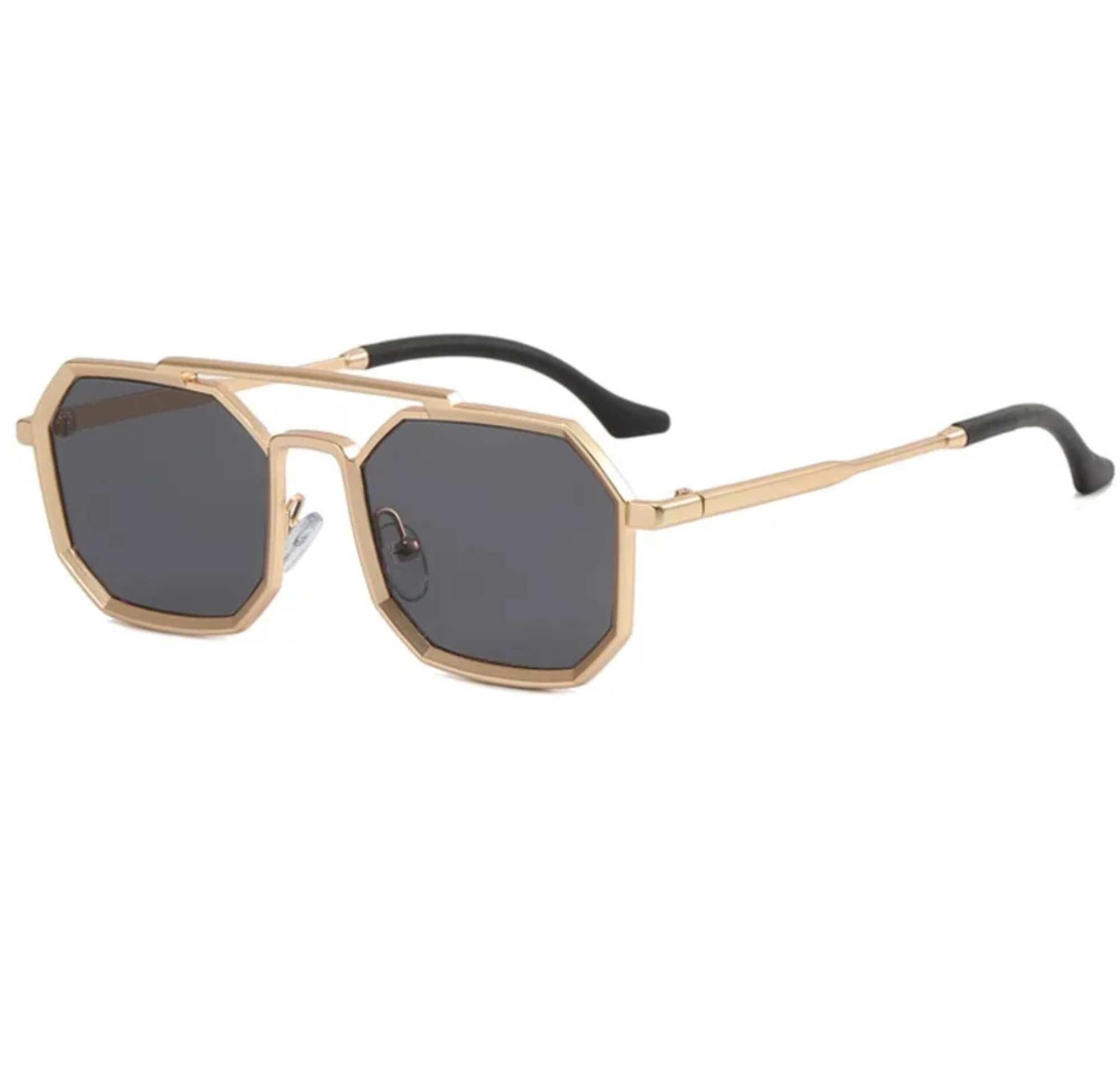 Bering | Retro Vintage Navigator Metal Sunglasses