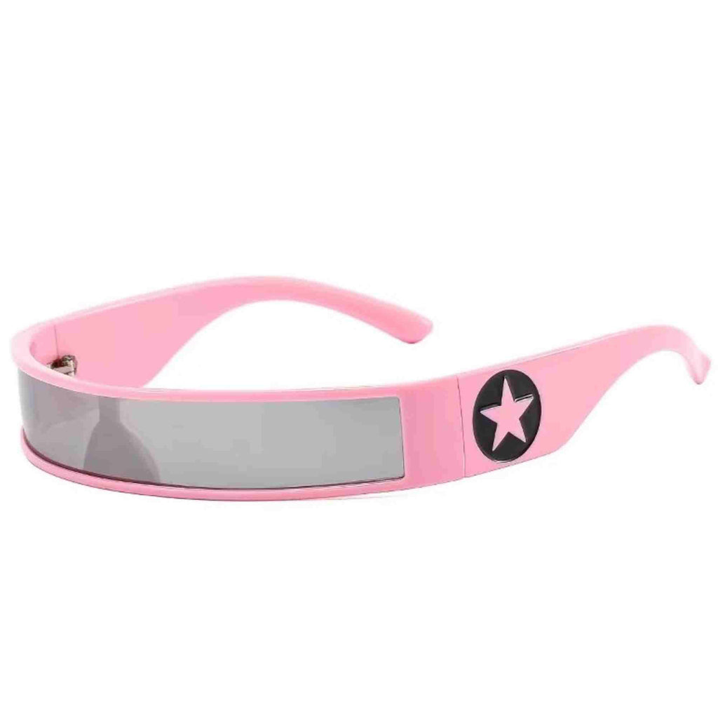 Breeze | Futuristic Wraparound Acetate Sunglasses