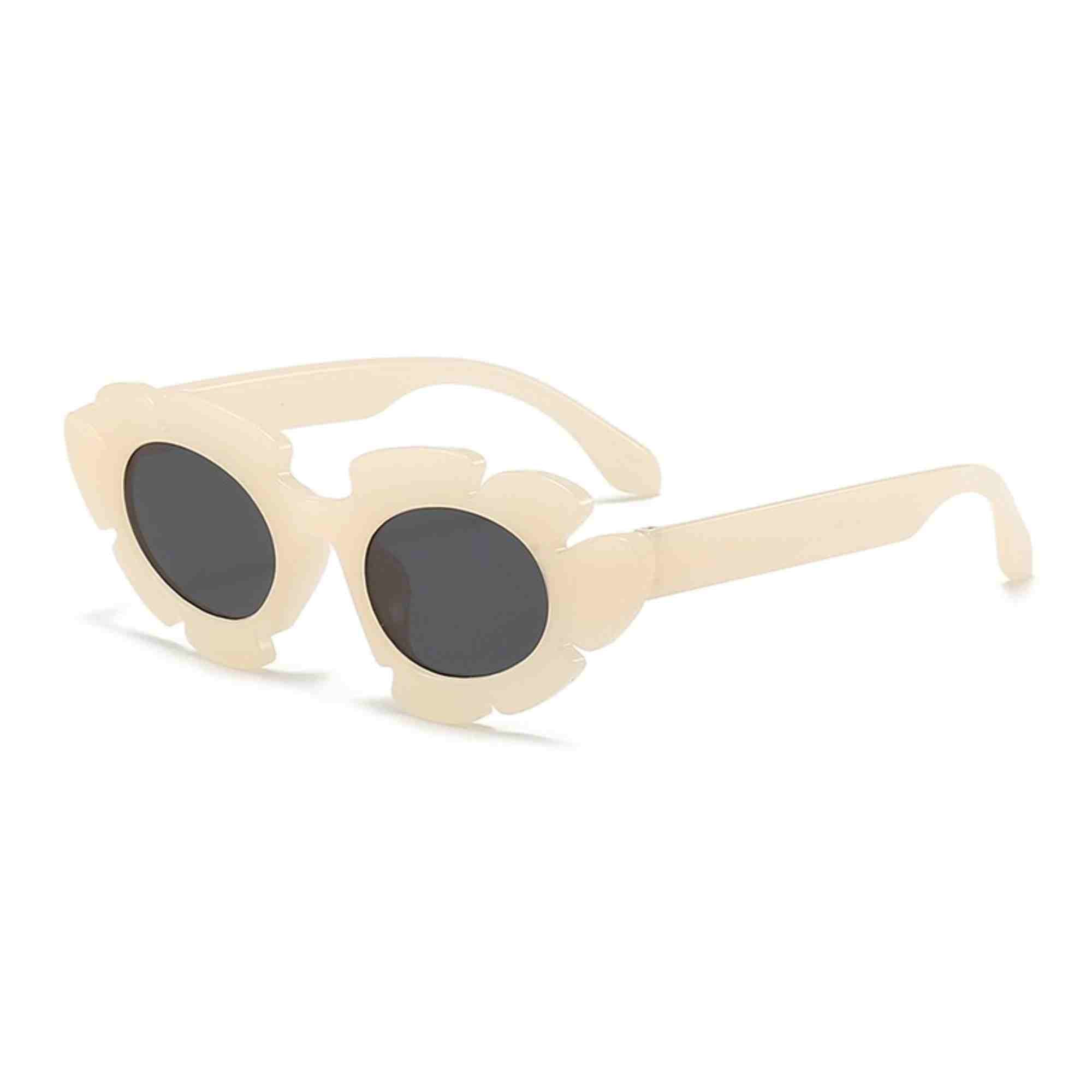 Aura | Fashion Oval Acetate Sunglasses