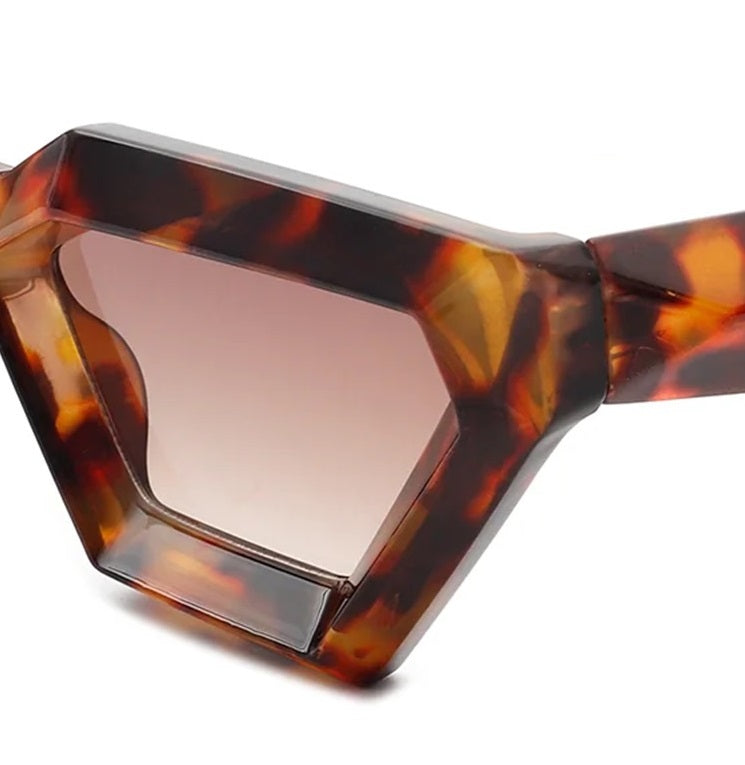 Facet |Fashion Hexagonal PC Sunglasses