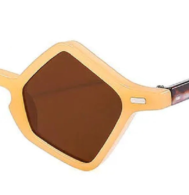 Kyoto |Fashion Hexagonal PC Sunglasses