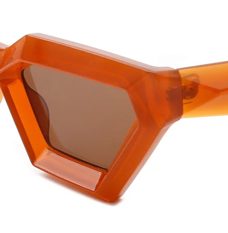 Facet |Fashion Hexagonal PC Sunglasses
