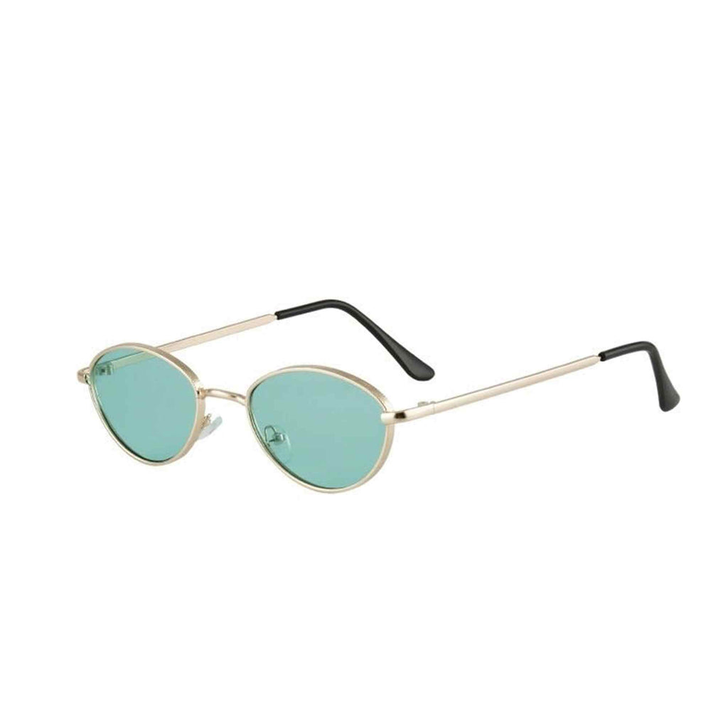 Sorrento | Classic Oval Metal Sunglasses