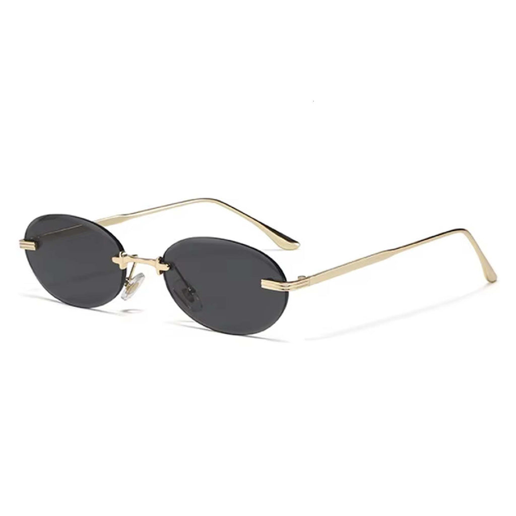 Jasper | Classic Oval Metal Sunglasses
