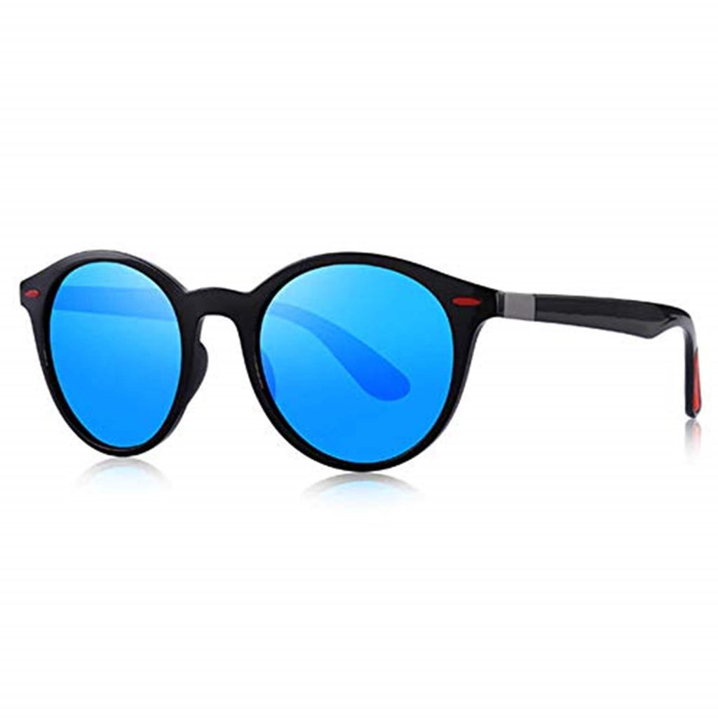 AUGEN Round Unisex Sunglasses - Blue