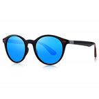 AUGEN Round Unisex Sunglasses - Blue