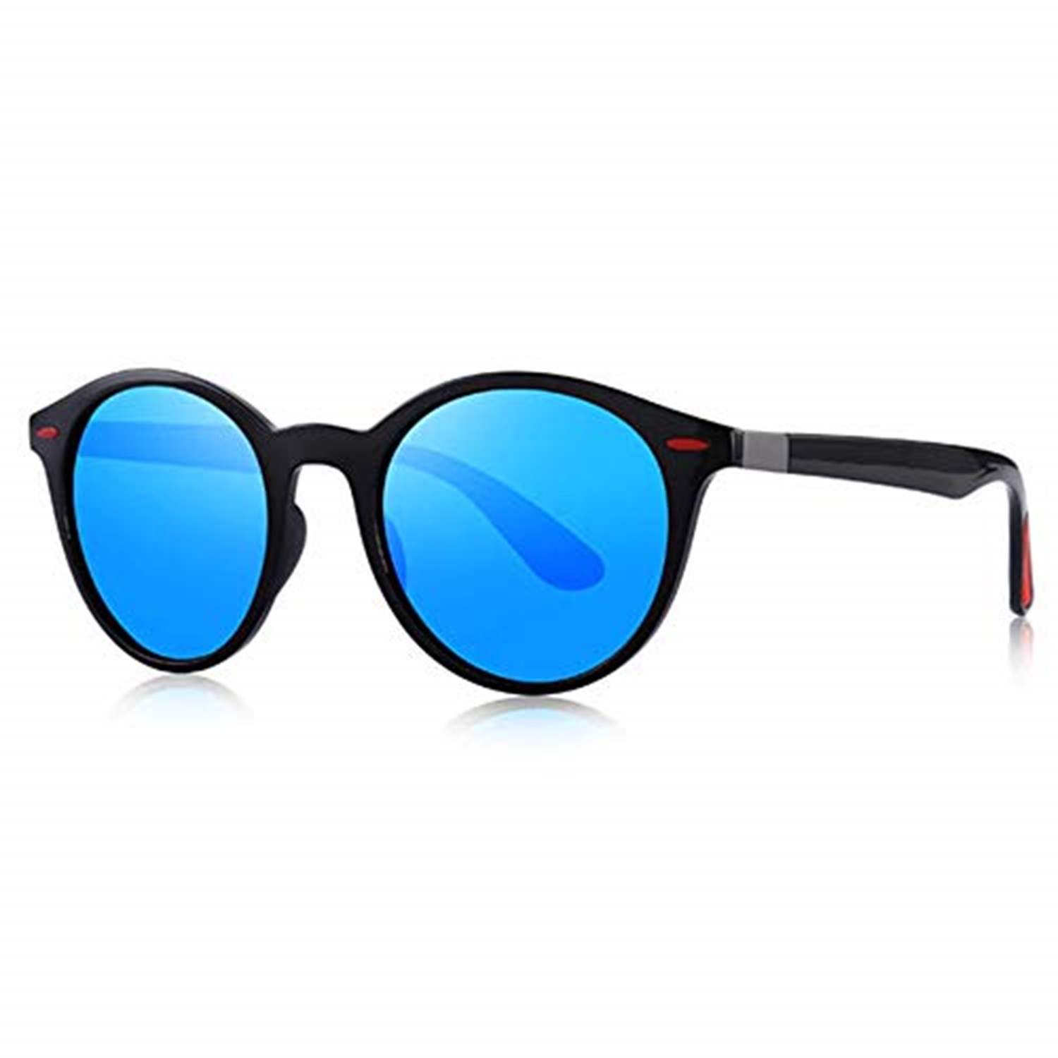 AUGEN Round Unisex Sunglasses - Blue