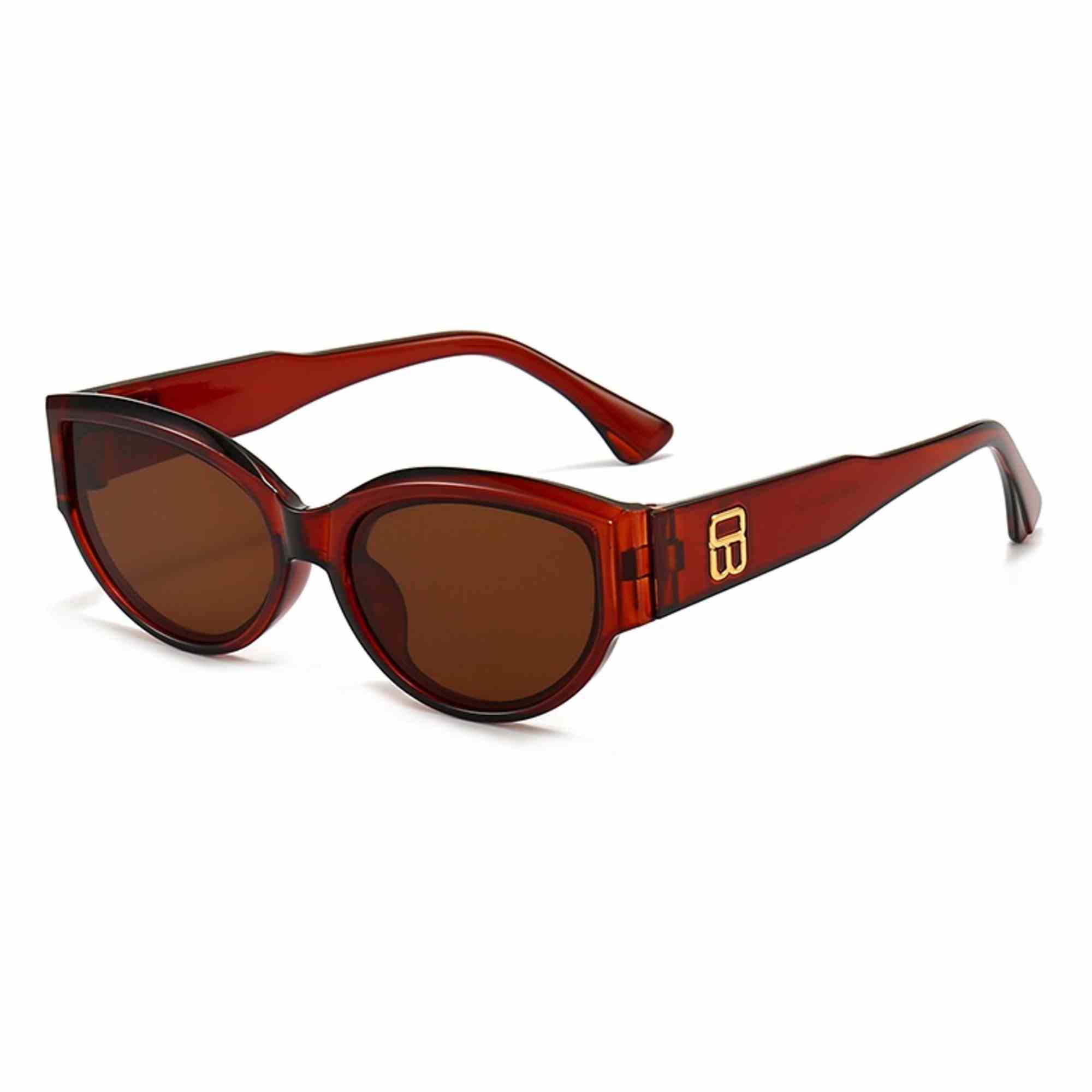 Geneva | Classic Oval Acetate Sunglasses