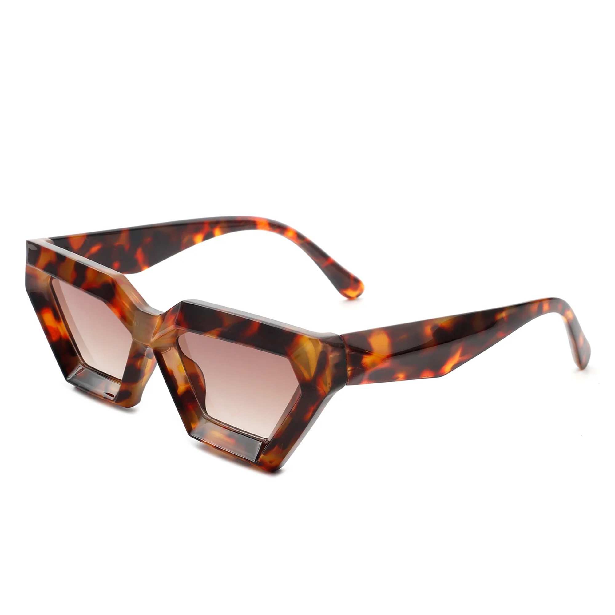 Facet | Fashion Hexagonal Acetate Sunglasses