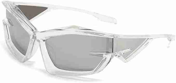 Aero Zenith | Futuristic Wraparound Acetate Sunglasses