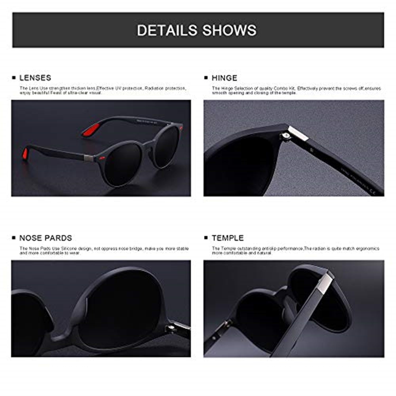 The Philosopher |Classic Round PC Sunglasses