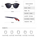 The Philosopher |Classic Round PC Sunglasses