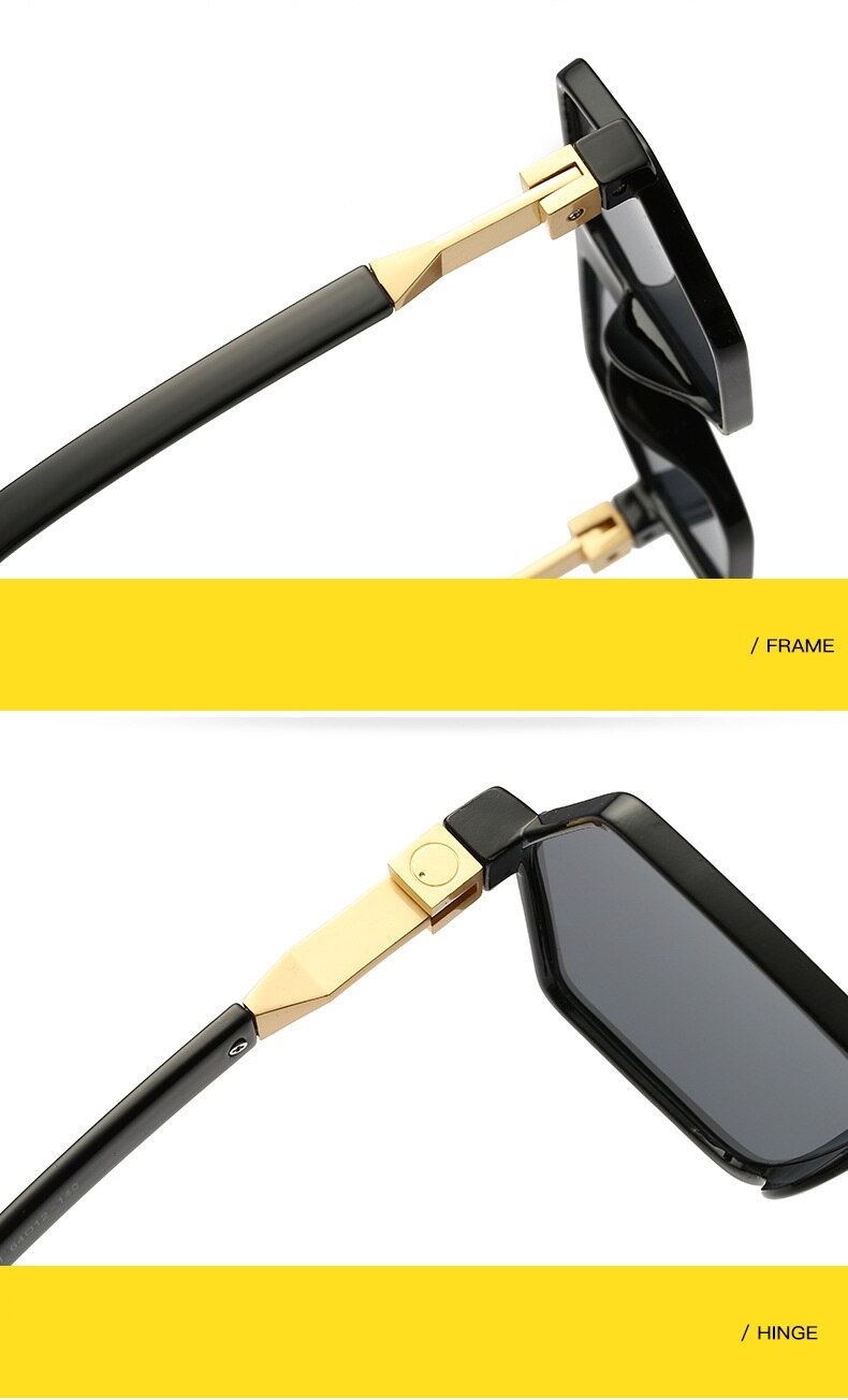 The Architect |Retro Vintage Hexagonal PC Sunglasses