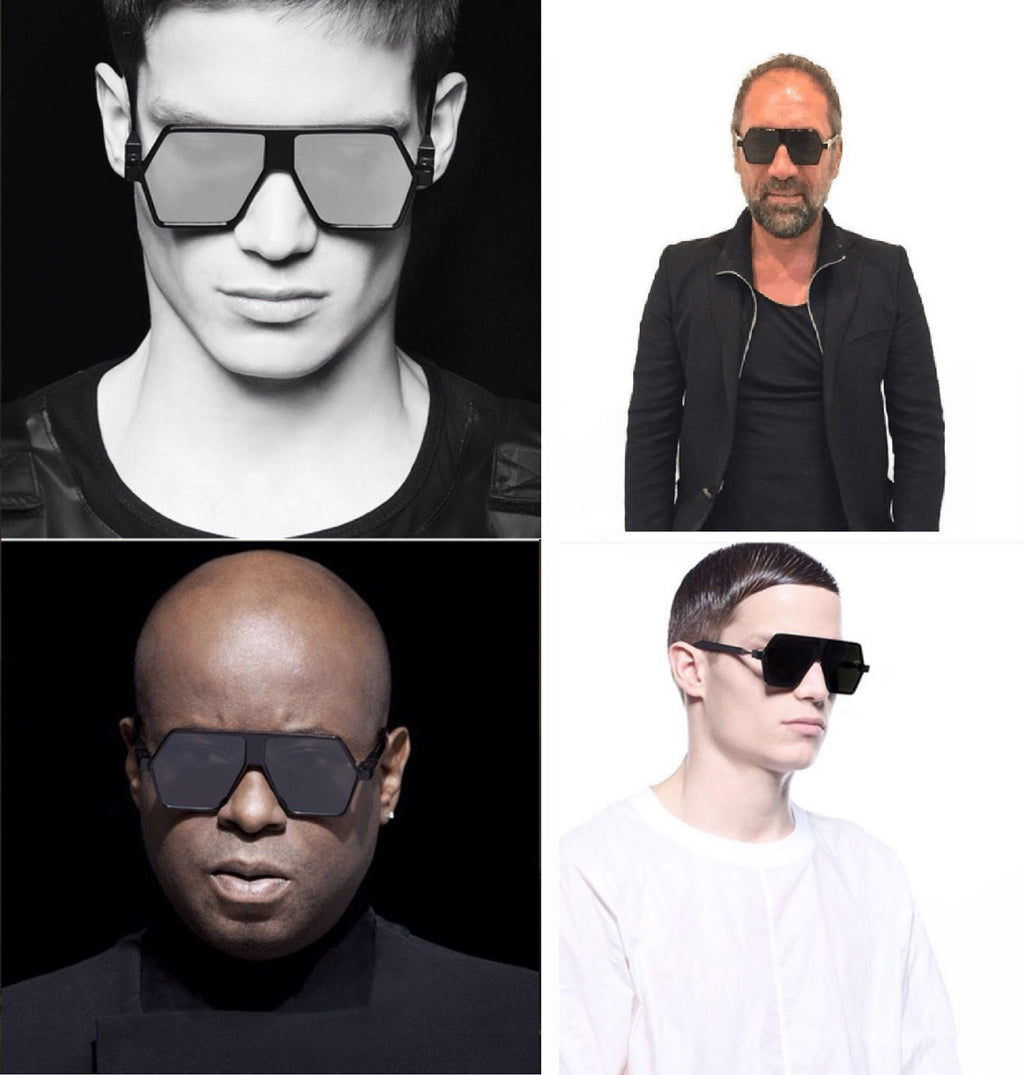 The Architect |Retro Vintage Hexagonal PC Sunglasses