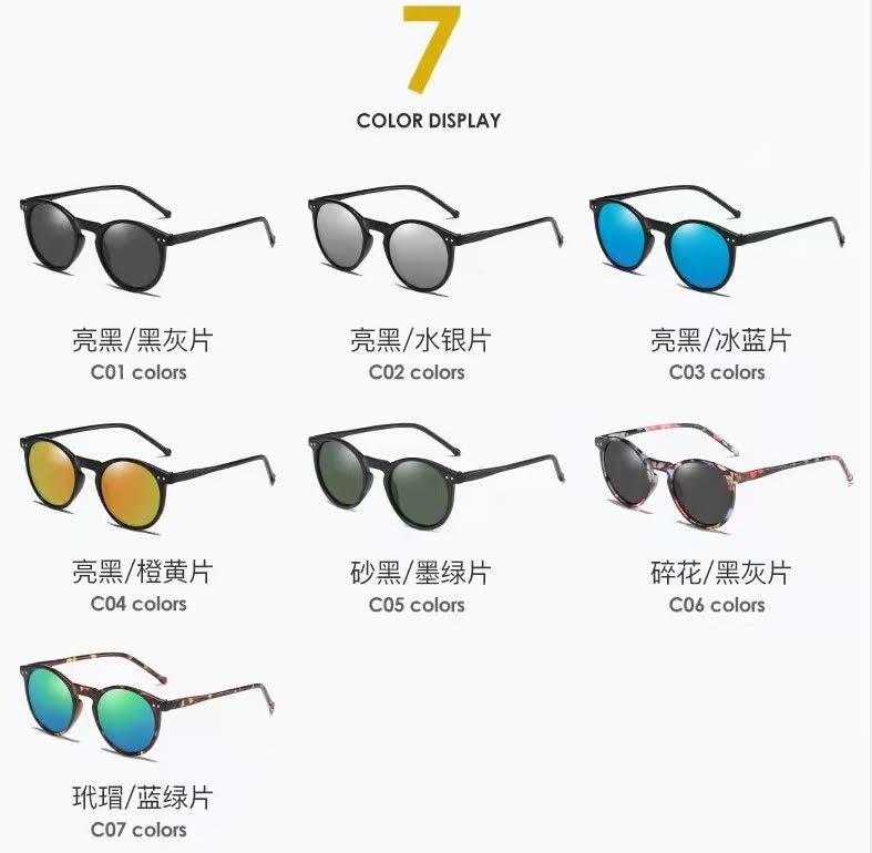 Florence |Classic Round PC Sunglasses