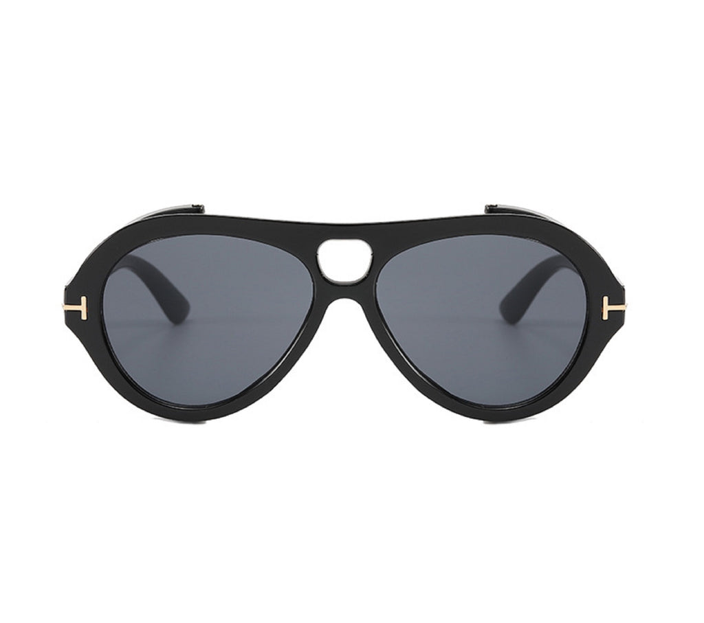 Solstice |Retro Vintage Aviator PC Sunglasses