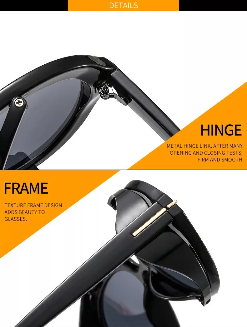 Solstice |Retro Vintage Aviator PC Sunglasses