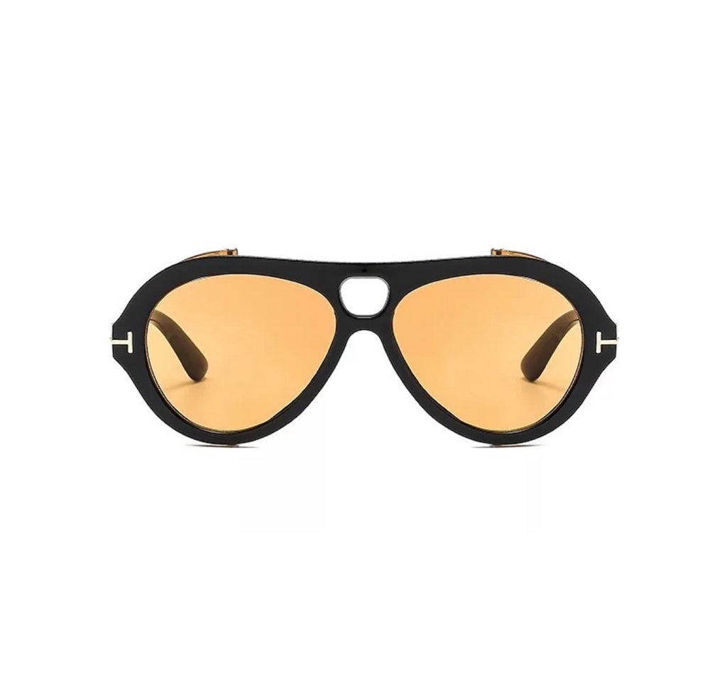 Solstice |Retro Vintage Aviator PC Sunglasses