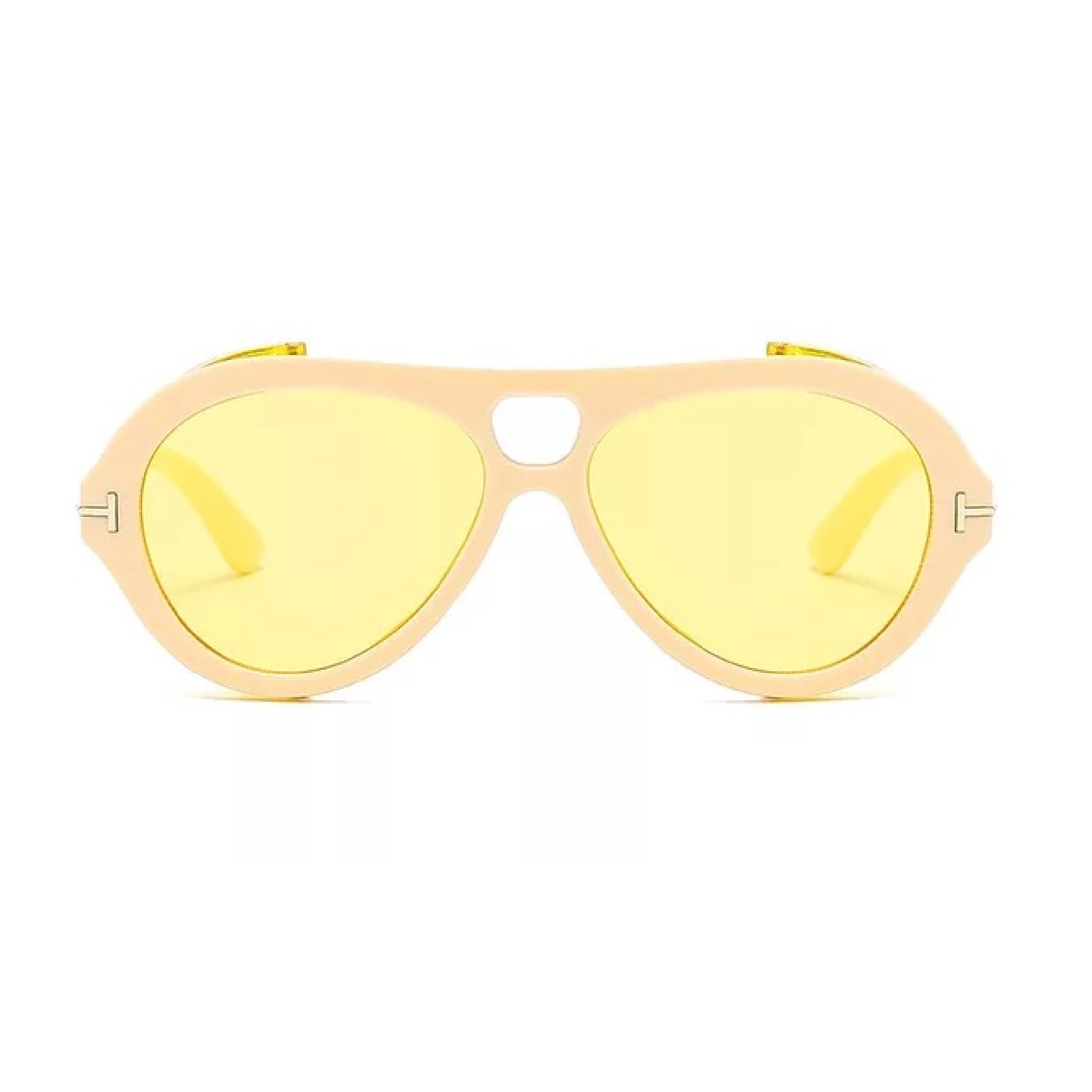 Solstice |Retro Vintage Aviator PC Sunglasses