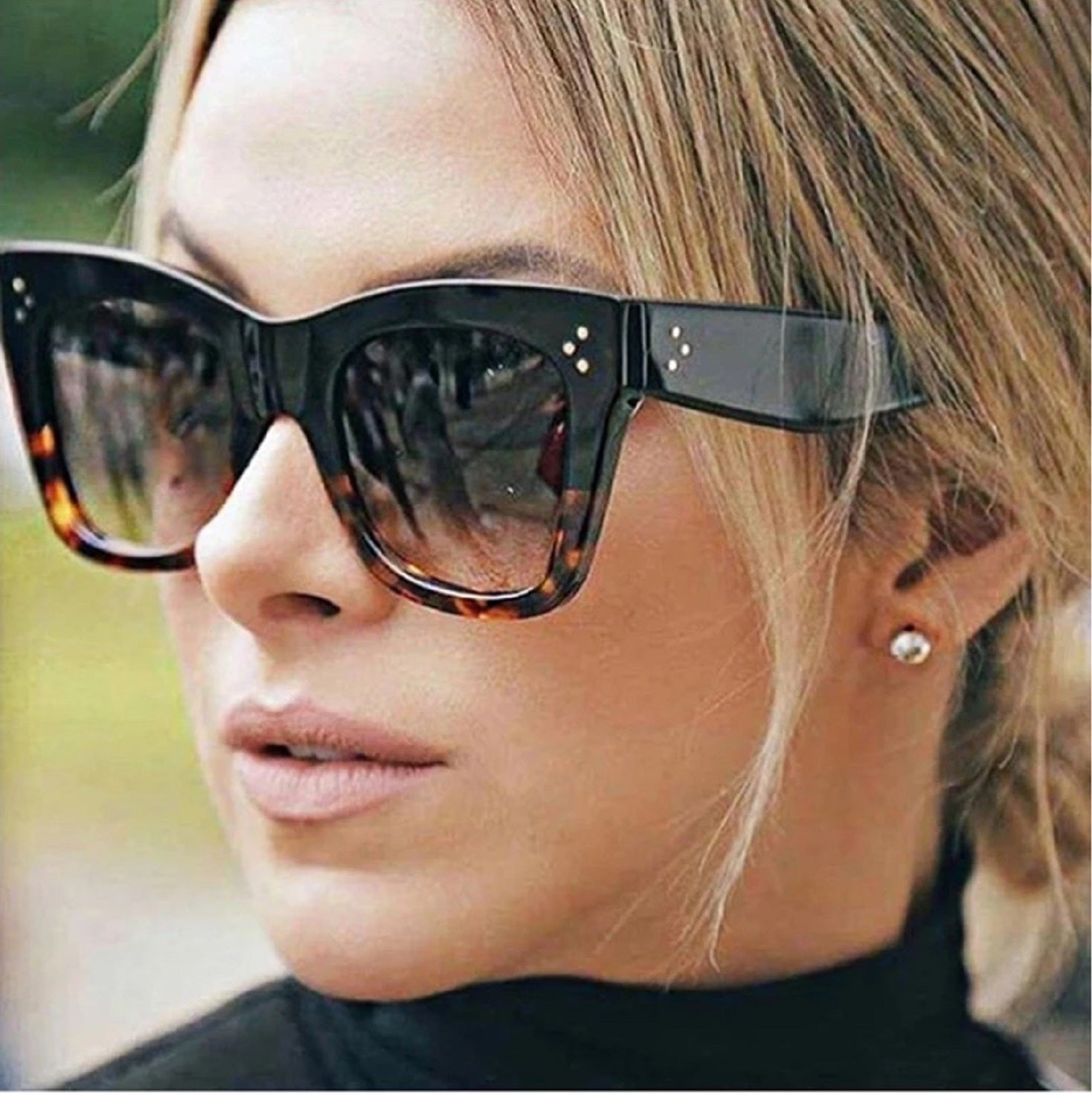 Stuttgart |Oversized Square PC Sunglasses