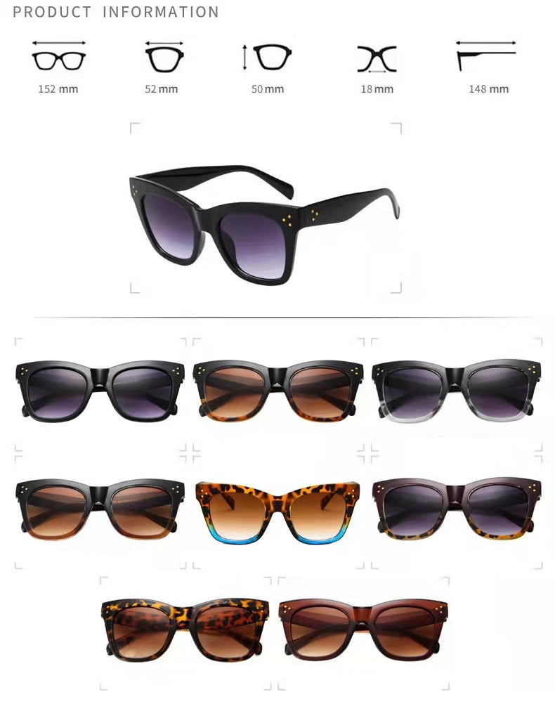 Stuttgart |Oversized Square PC Sunglasses