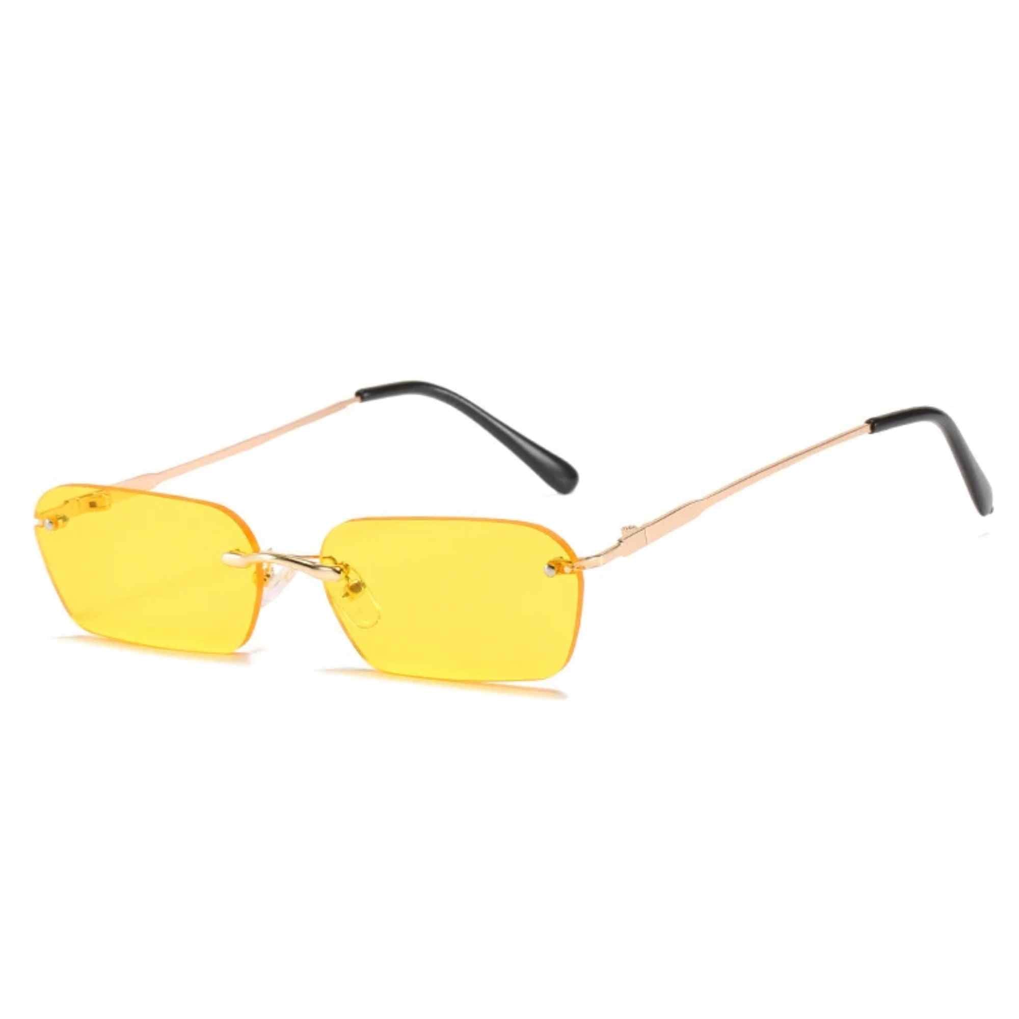 The Realist | Classic Rectangle Metal Sunglasses