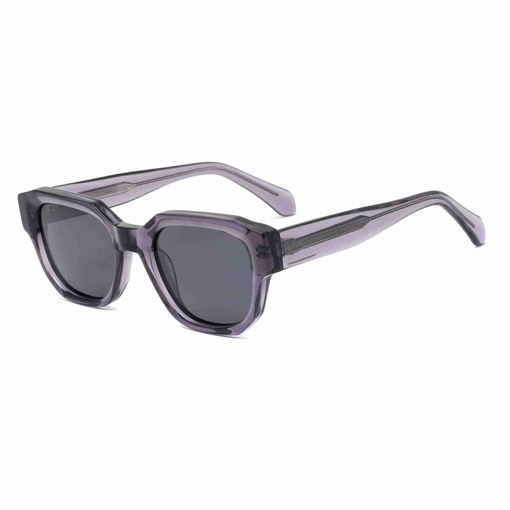Bordeaux | Classic Square Acetate Sunglasses