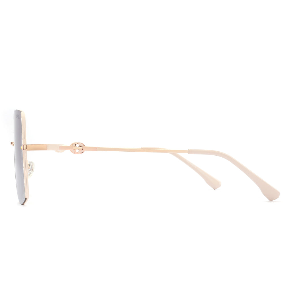 Caspian |Oversized Square PC Sunglasses