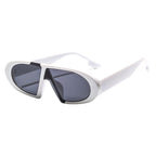Pinnacle | Futuristic Oval Acetate Sunglasses