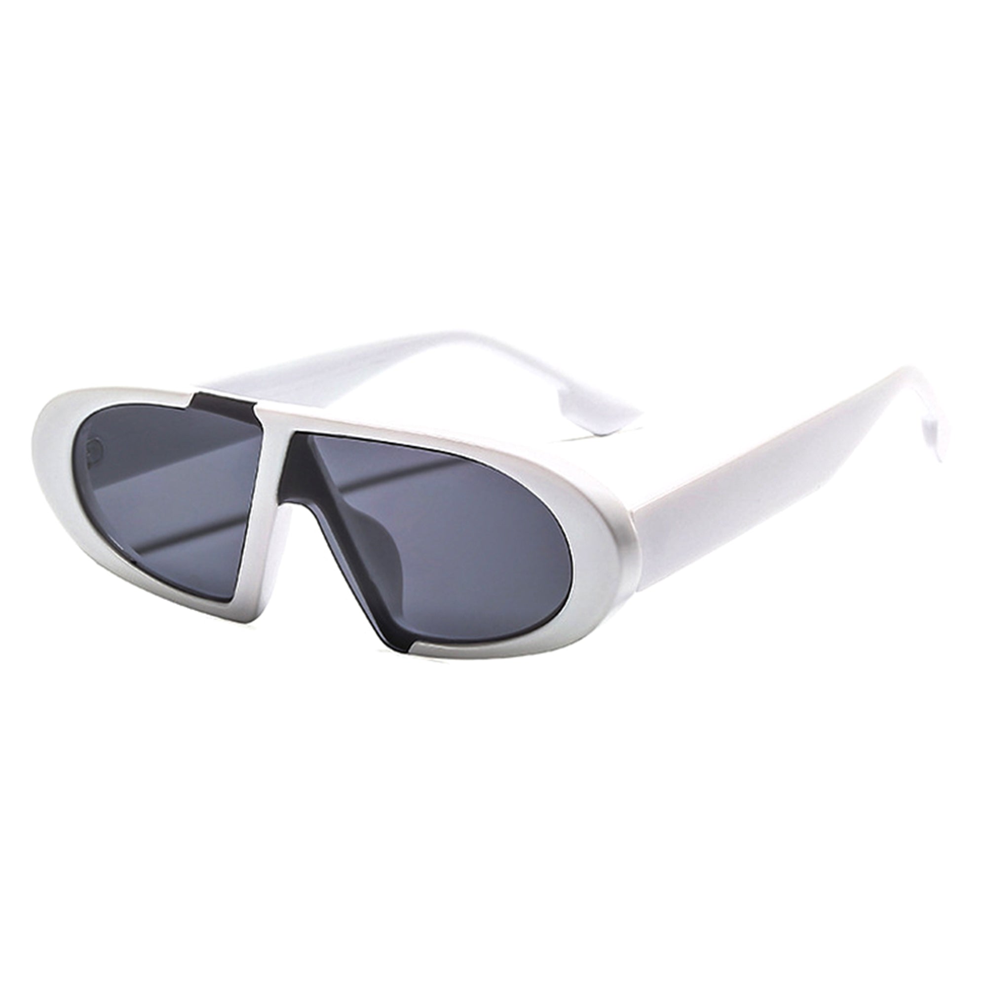 Pinnacle | Futuristic Oval Acetate Sunglasses