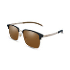 The Aviatrix | Classic Clubmaster Metal Sunglasses