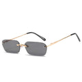 The Realist | Classic Rectangle Metal Sunglasses