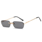 The Realist | Classic Rectangle Metal Sunglasses