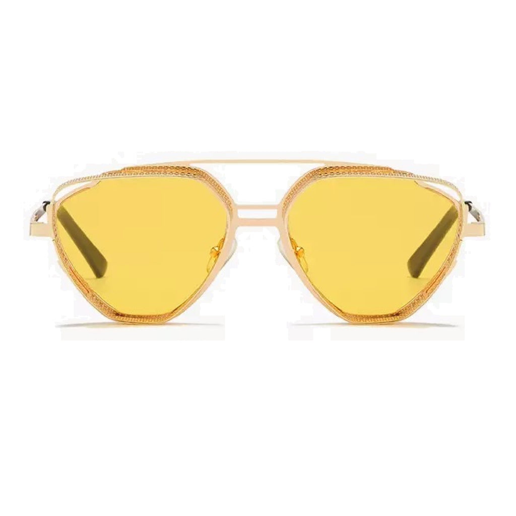 The Director |Retro Vintage Pilot Metal Sunglasses