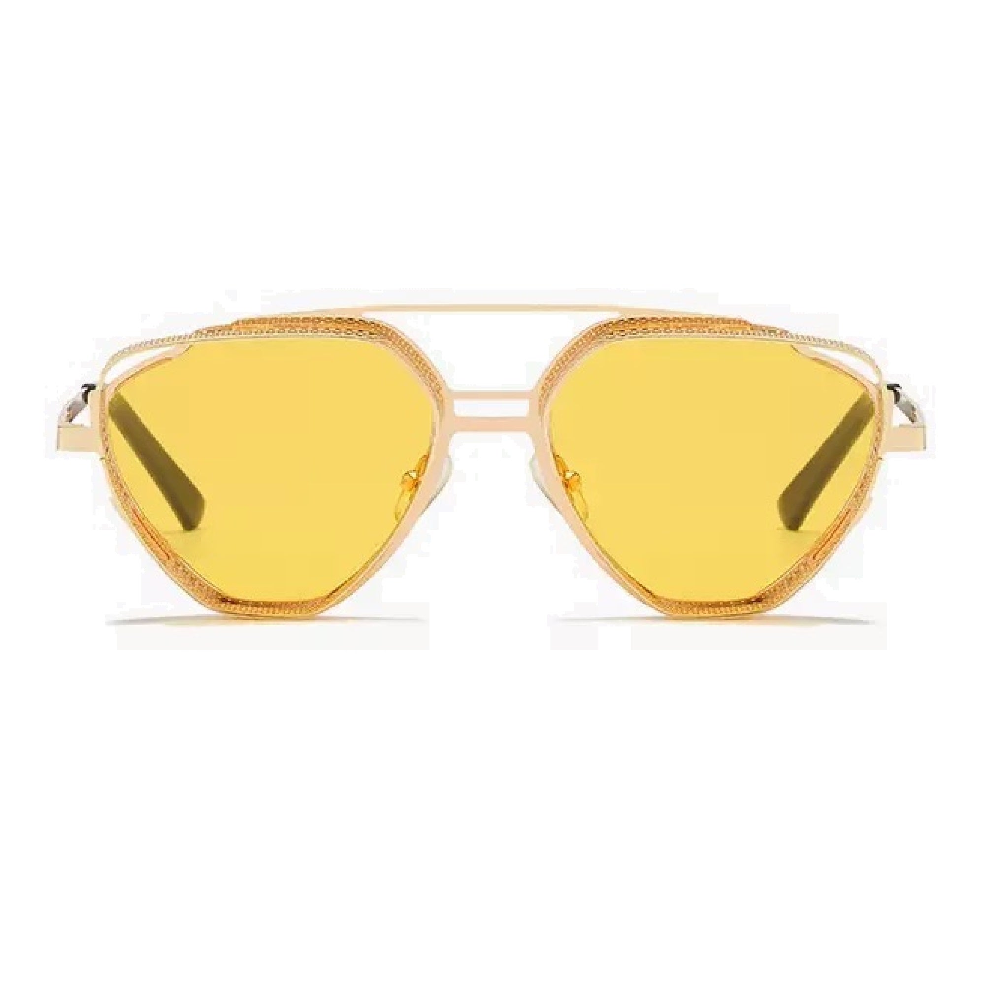 The Director |Retro Vintage Pilot Metal Sunglasses